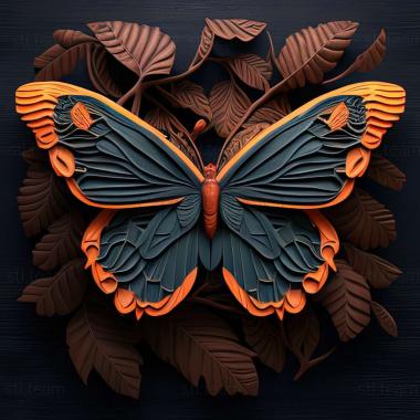 3D model Heliconius hecale (STL)